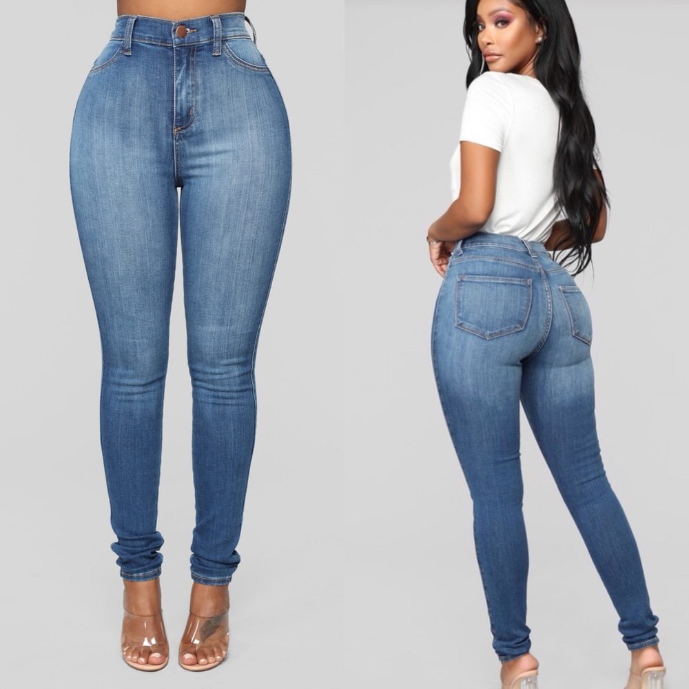 Size 7 fashion nova jeans